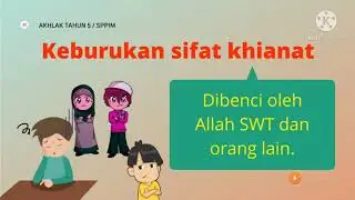 SIFAT KHIANAT SPPIM TAHUN 5