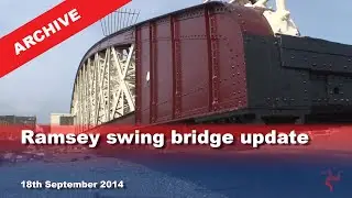 IoM TV archive: Ramsey swing bridge update: 18.9.2014