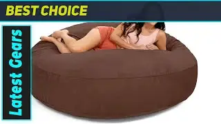 reviewJaxx 6 Foot Cocoon: Giant Bean Bag Chair!