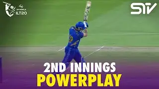 2nd Innings Powerplay | Desert Vipers vs MI Emirates | Qualifier 1 | DP World ILT20 | M3Y1J