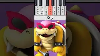 Roy VS Morton | Which Jingle is better? #mariokart #piano #jingle