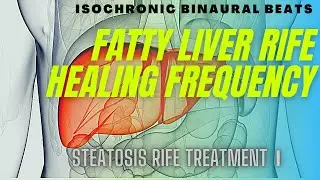 Fatty Liver - Rife Healing Frequency | Pure Isochronic Binaural Beats | Steatosis Rife Treatment Ⅰ