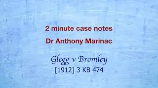 Glegg v Bromley (Assignment of bare right to sue)