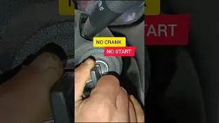 No Crank No Start Easy Fix #shots #nostart #solution