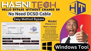 HASNIT3CH POWER RAMDISK No Need Change SN No Need DCSD iPhone 6s to X
