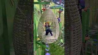 ПРИЕХАЛИ В ВЕРЁВОЧНЫЙ ПАРК 😅