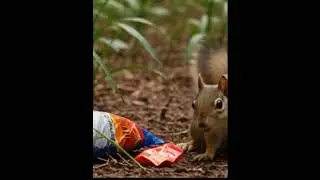 squirrel eat hot cheeps #meme #cheeps 