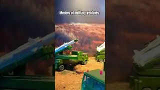 Glimpse of tactical communication between army soldiers and models of military vehicles #viral