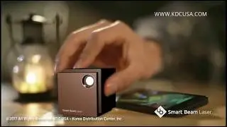World's Smallest Cube Size Laser Beam Projector UO Smart KDC USA