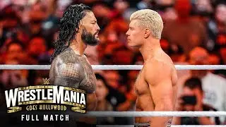 FULL MATCH - Roman Reigns vs. Cody Rhodes &mdash; WWE Universal Championship Match: WrestleMania 39