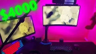 My 4000$ Ultimate Gaming Setup Tour (2024)