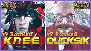 T8 ▰ KNEE (#9 Ranked Devil Jin) Vs PARK DUCKSIK (#7 Ranked Jack-8) ▰ Tekken 8 High Level Gameplay
