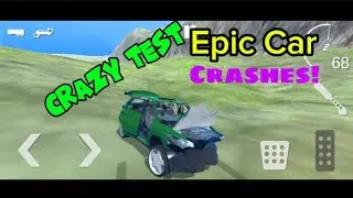 Crazy Demolition Derby |Derby Destruction Simulator #CarCrashSimulator #CarJump #RampJump #CrashTest