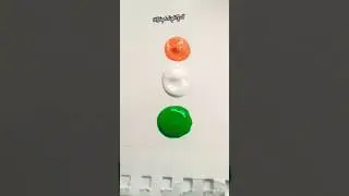 Tricolour Mixing 🇮🇳😱❤️#viral #art #tricolour #independenceday #diy #shorts #diy #indianflag