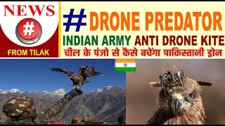 INDIAN ARMY ANTI DRONE KITE | DRONE PREDATOR KITE CHIL | PAKISTANI DRONE | NEWS# FROM TILAK