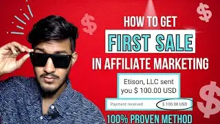 How To Get First Sale In Affiliate Marketing | How I Made My First Sale In Affiliate Marketing.