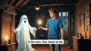The Friendly Ghost's Treasure Hunt ! Horror cartoons ! Horror House 👻