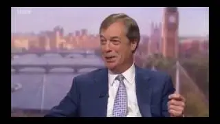 nigel farage & andrew marr heated discussion