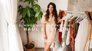 Summer Holiday Shopping Haul Video | Goodnight Macaroon, H&M, Zara | Sally Fazeli | AD