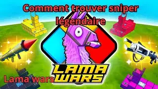 Secret Lama Wars MAP UNC FORTNITE CREATIVE - Comment trouver sniper l&eacute;gendaire Lama Wars code tuto