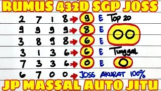 RUMUS EKOR JITU || PREDIKSI SGP 10 SEPTEMBER 2025 | BOCORAN SINGAPORE HARI INI || RUMUS SGP HARI INI