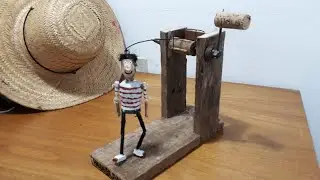 Brinquedo de Madeira Dançarino