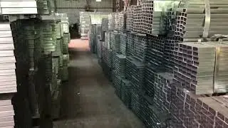 Hot Rolled ASTM AISI Galvanized Steel Rectangular Tube 15*15mm