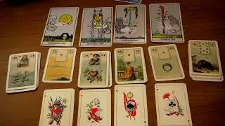 Elements in Tarot vs. Playing cards vs. Lenormand
