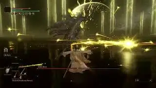 Elden Ring: How to easily survive Elden Beast's Chasing Stars even at lvl 1: just tank it all (yes)
