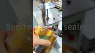Semi Automatic Can Sealing Machine ,Can Seaming Machine for Metal Cans , Can Closing Machine Factory