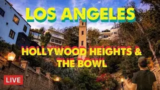 LIVE HOLLYWOOD HEIGHTS & BOWL WALK CHAT CALIFORNIA