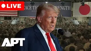LIVE | Trump Delivers Powerful Speech to U.S. Forces Aboard USS George Washington in Japan | APT