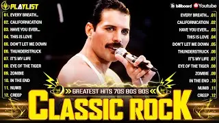 Top 500 Classic Rock Songs Of All Time 🔥 Queen, Guns N' Roses, Metallica, ACDC, Aerosmith, Bon Jovi