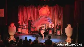 Queen of the Striptease Winner, Aria Delanoche - Teaser Festival 2020 Burlesque & Cultural Festival