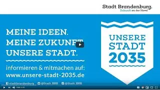 Unsere Stadt 2035 &ndash; ein Leitbild f&uuml;r Brandenburg an der Havel