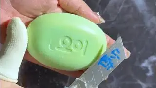 Relaxing Soap Cutting ASMR. Satisfying Soap Sound