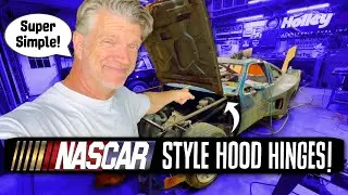 Super Simple NASCAR Style Hood Hinges