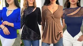 Moda 2026 BLUSAS BONITAS 100”Ideas De blusas bonitas MODELOS casuales 2026 #Stylewish Tops Ideas
