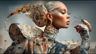 I MET YOUR GAZE IN A GARDEN OF FLAMES - ORIGINAL LYRICS, SURREAL MUSIC VIDEO & AI ART