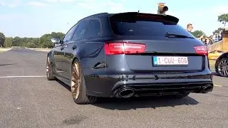 Audi RS6 Avant 4.0 TFSI V8 Quattro 560HP Accelerations!