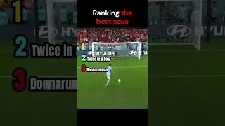 Ranking the best save in football history #shorts #football #viral #soccer