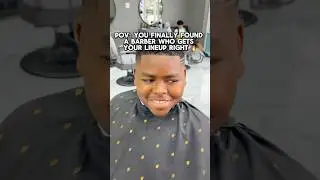 You Finally Found A Barber Who Gets Your Lineup Right 🔥🫡