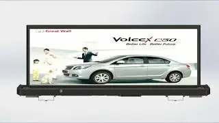 car top led screen：Personalized in-car devices for the smart era