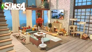 Уютная квартира-лофт | The Sims 4 | Покадровая сборка | Без CC