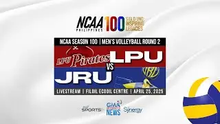LPU vs JRU (Men's Volleyball Round 2) | NCAA Season 100