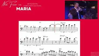 Nick Finzer MARIA Jazz Trombone Solo - Incredible!