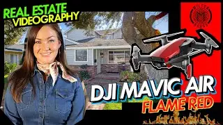 DJI Mavic Air Flame Red | Real Estate Videography  - Silicon Beach Living