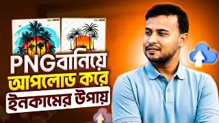 PNG বানিয়ে অনলাইনে ইনকাম করার সহজ উপায় | Earn Money by Uploading PNG