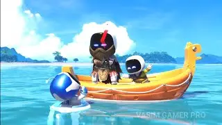 God of war theme & Wako Tako Boss fight || Astro bot game play part 3 #ps5 #ronaldo #astrobot 