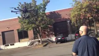 My custom built multicopter.